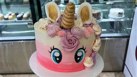 Unicorn Cake How To Make A Unicorn Cake Unicorn Cake Tutorial Beginner Level Cake