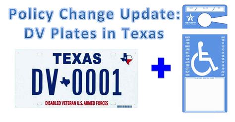 Dv Plates Will Soon Require Disability Placard In 2021 — Harris Vets