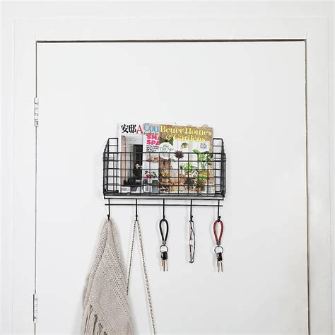 Buy Wire Basket Desk Organizer With Adjustable Divider And Tag Slot By