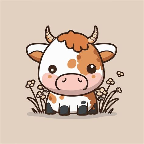 H Nh Nh Con B Chibi Cute Chibi Cow C C H Nh Nh Ng Y U C A Con B Chibi