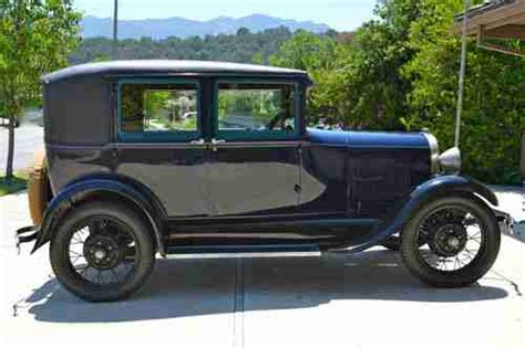 Sell Used Ford Model A Leatherback Fordor B Body By Briggs