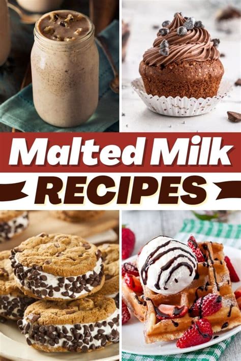 20 merveilleuses recettes de lait malté shakes gâteaux etc Cakes