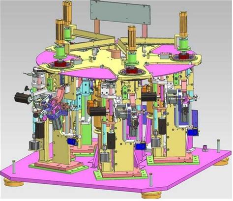 【老龙】机械自动化非标设备 电池槽机3d模型下载三维模型ug Nx模型 制造云 产品模型