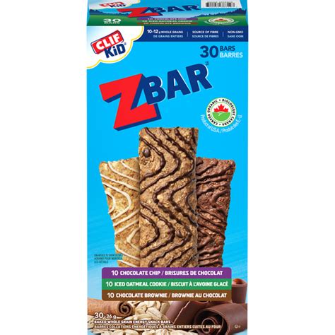 Clif Kid™ Zbar™ Chocolate Chip Iced Oatmeal Cookie And Chocolate Brownie