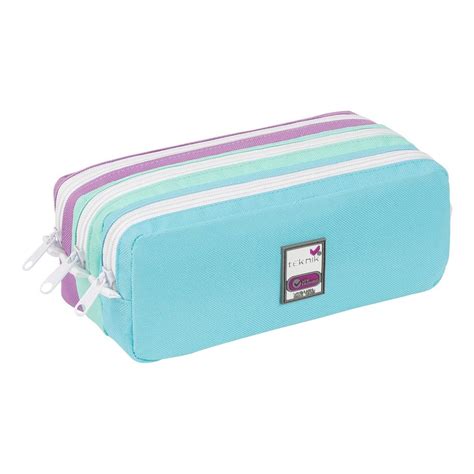 Trousse Scolaire Compartiments Grande Capacit Trizip Pastel Viquel