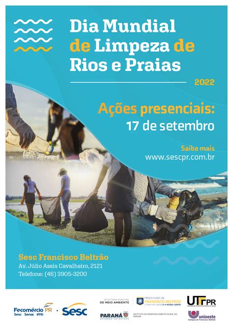 Dia Mundial de Limpeza de Rios e Praias Sesc Paraná