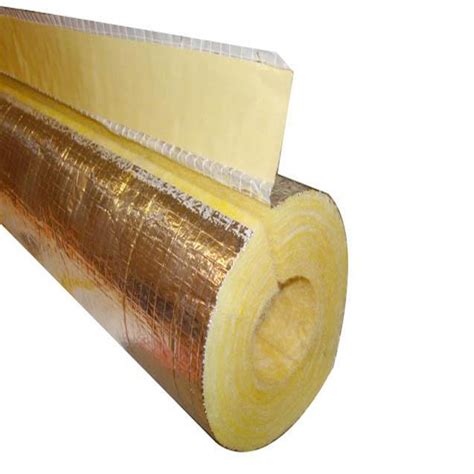 Fiberglass Section Glass Wool Pipe Insulation For Radiator And Central