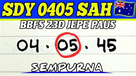 PREDIKSI SIDNEY HARI INI 25 FEBRUARI 2024 BOCORAN TOGEL SIDNEY HARI