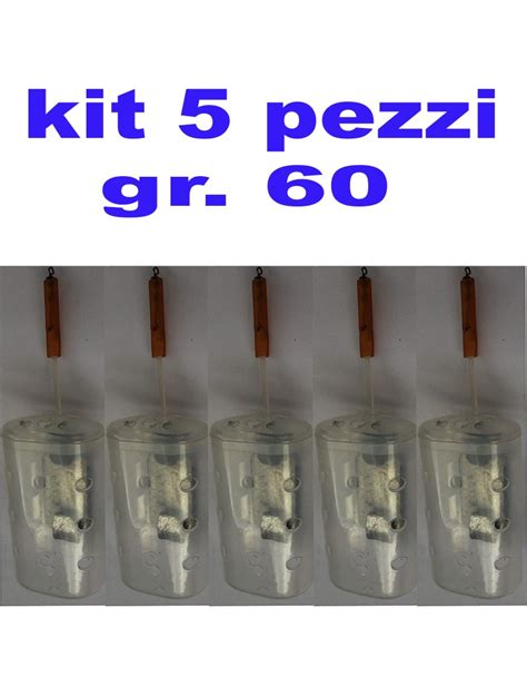 Pasturatore Pesca Kit Pezzi Pastura Bigattini