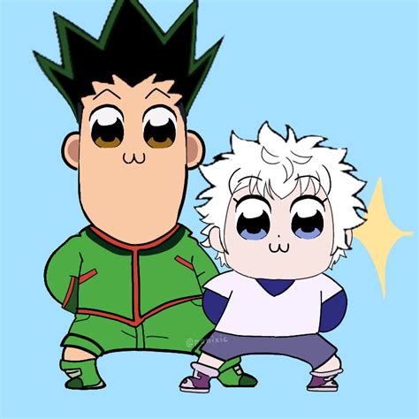 Gon And Killua Fanart I Made For Fun 3 Not Sorry R Hunterxhunter