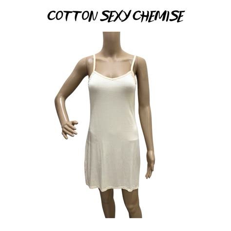 Sexy Lingerie Set Cotton Nightwear Set With Gstring Shopee Malaysia