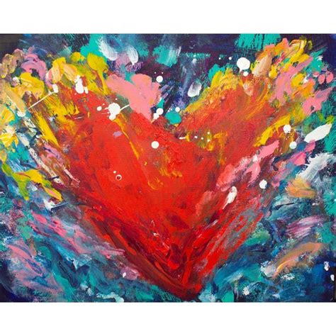 Christian Art | Passionate Love | Original Acrylic Painting - Jan Tetsutani Art