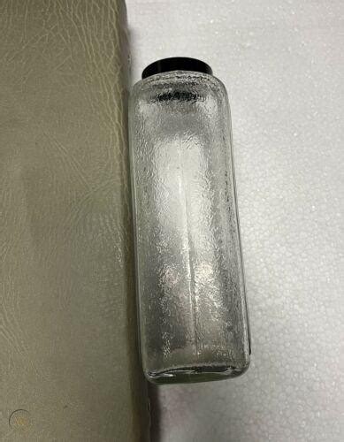 Vintage General Electric Glass Refrigerator Water Bottle Juice Uncommon Version 3925994936