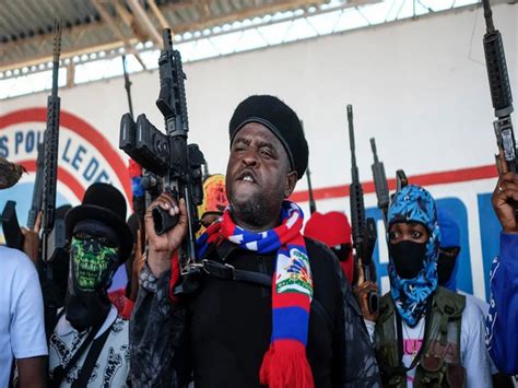 Haiti Gang Leader Jimmy Cherizier Warns Of Civil War Genocide