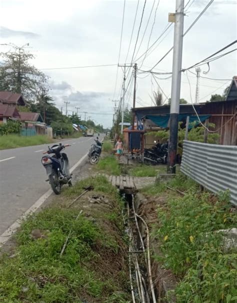 Diduga Sekelompok Pemuda Curi Kabel Tembaga Di Beberapa Lokasi Di Dalam