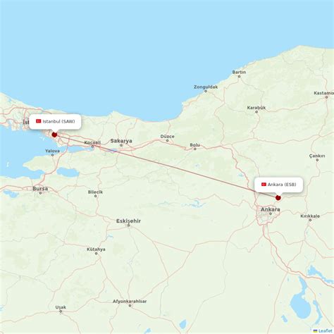 Airlines With Flights From Istanbul To Ankara Saw To Esb Airline