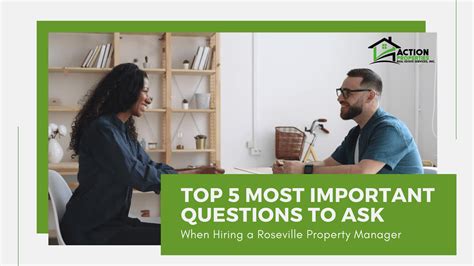 Top Most Important Questions To Ask When Hiring A Property Manager