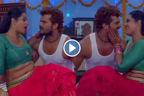 Bhojpuri Dance Video Khesari Lal And Kajal Raghwani Hot Dance Video Goes Viral Watch Video