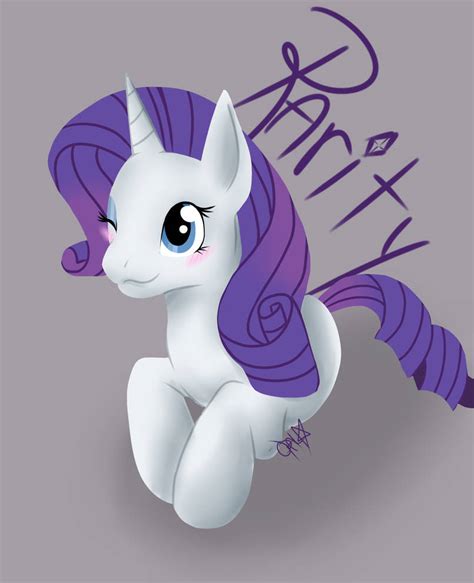 Rarity Fan Art by ProtoSykeLegacy on DeviantArt