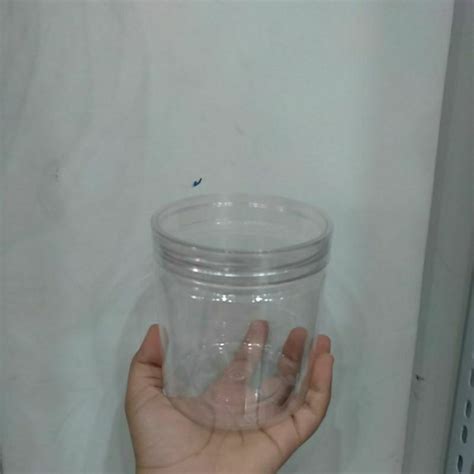 Jual Toples Jar Plastik Tutup Bening Ml Ml Ml Ml Ml