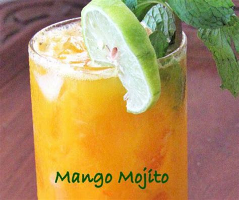 Mojito La Mangue Avec Ou Sans Alcool Recettes Du Net