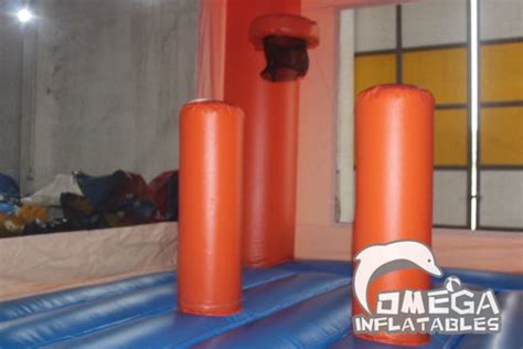 Inflatable Bluey Combo Buy Bounce House With Slide Omega Inflatables