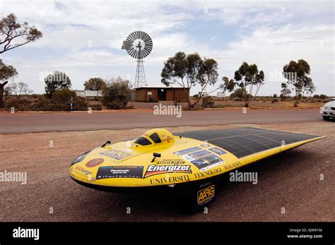 A Solar Racing Car This Vehicle Uses Photovoltaik Technology To