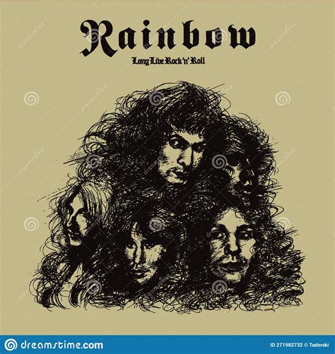 Rainbow band vector image. editorial photography. Illustration of vinyl ...