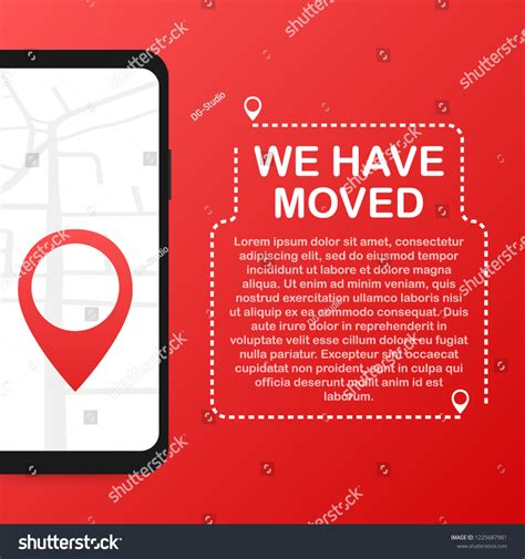 Moved New Location Images Stock Photos Vectors Shutterstock