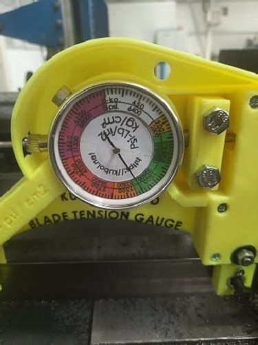 Bandsaw Blade Tension Gauge K U B O L