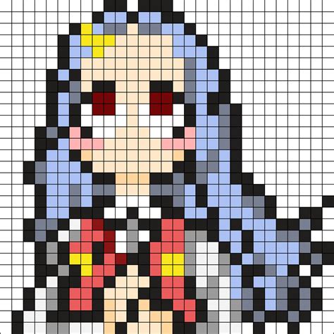 Eri Perler Perler Bead Pattern Bead Sprites Characters Fuse Bead