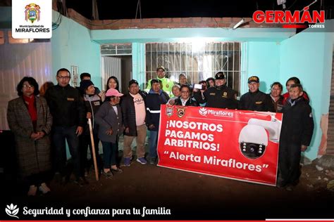 Se Activa El Programa Alerta Miraflores Municipalidad Miraflores