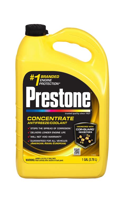 Prestone AF2000 Extended Life Antifreeze 1 Gallon Antifreezes