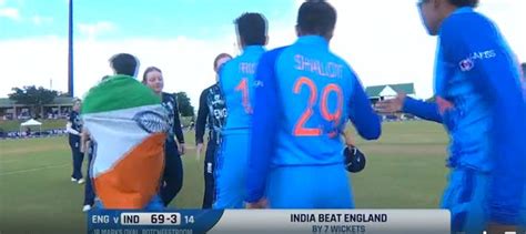 India Beat England To Win The Inaugural Womens U19 T20 World Cup Title