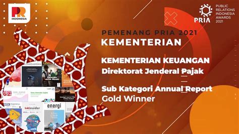 Ditjen Pajak Raih Tiga Penghargaan Gold Winner Lampungnetwork