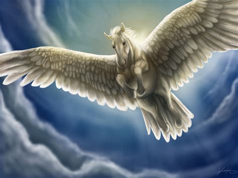 Fantasy Pegasus Wallpaper