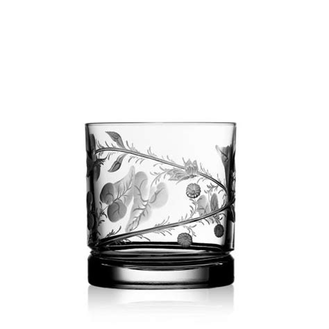 Varga Art Crystal Rainforest Double Old Fashioned Glass The Pink Daisy