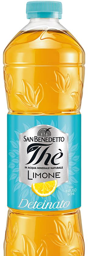 Thè Deteinato San Benedetto deteinato al limone e alla pesca