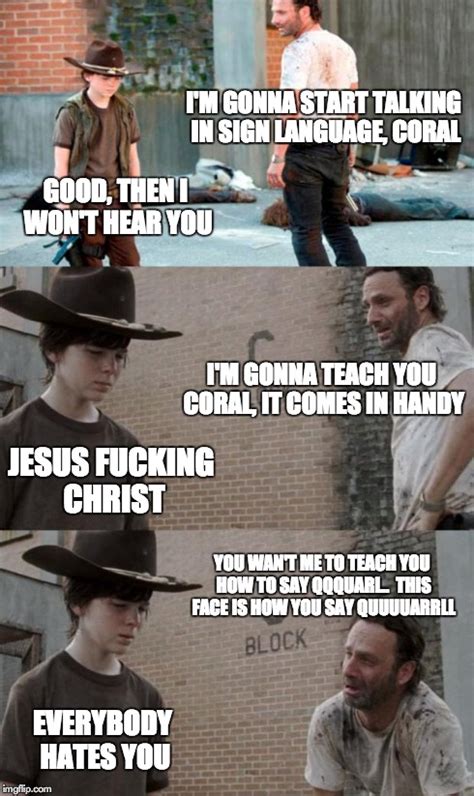 Rick And Carl 3 Meme Imgflip