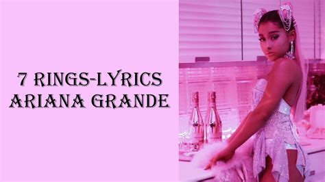 Ariana Grande 7 Rings Lyrics