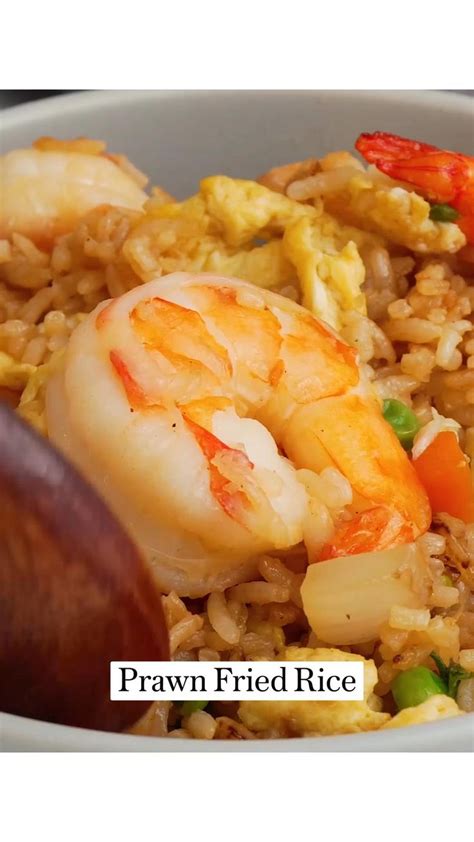 Prawn Fried Rice | Dinner recipes, Seafood dish recipes, Fair food recipes