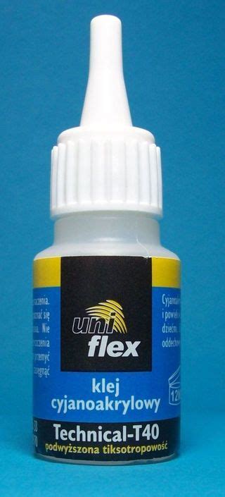 Uniflex Technical T 40 Klej Cyjano Akrylowy Rzadki 6984100643