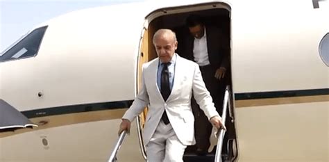 PM Shehbaz Lands In Karachi On Day Long Visit