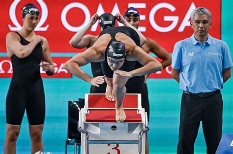 Federazione Italiana Nuoto Mondiali 4x100 Sl Femminile Alle