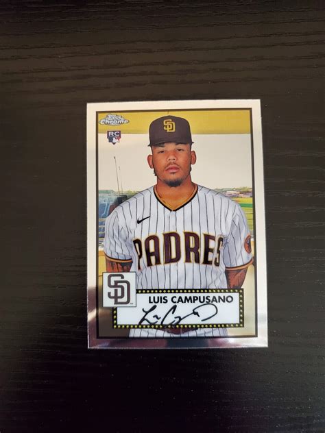 Luis Campusano 2021 Topps Chrome Platinum Anniversary RC 83 EBay