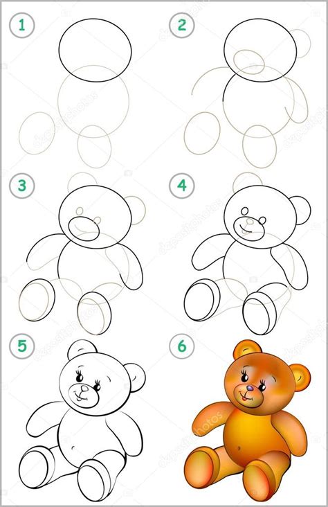 Como Desenhar O Urso - Como desenhar um Urso
