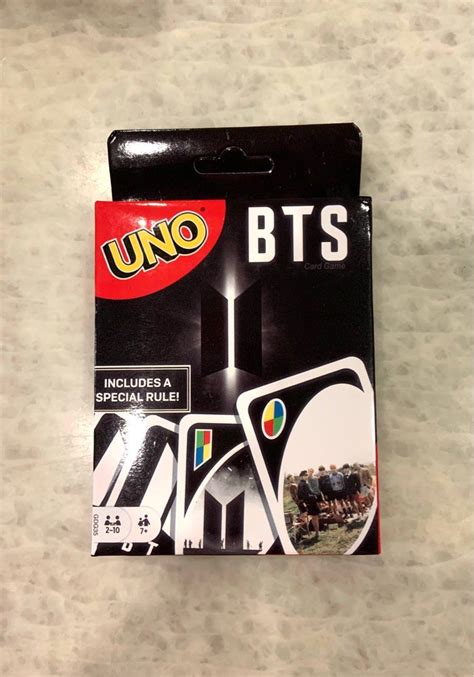 UNO BTS Card Game, Hobbies & Toys, Toys & Games on Carousell