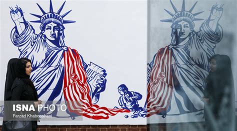 Iran Unveils New Anti Us Murals At Former Embassy The Iran Project