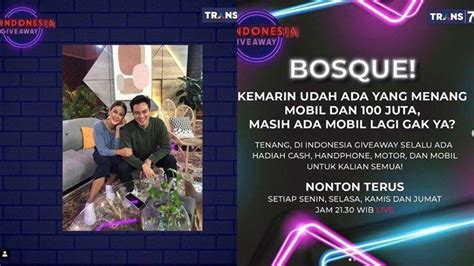 Perang WhatsApp Baim Wong Cara Ikut Indonesia Giveaway Dan Menang