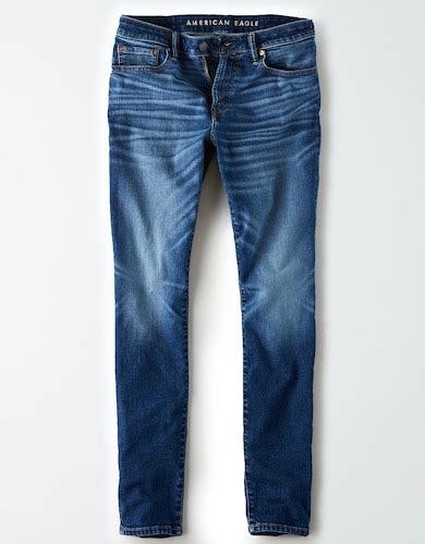 Buy American Eagle Men Blue Ne X T Level Airflex Athletic Skinny Jean